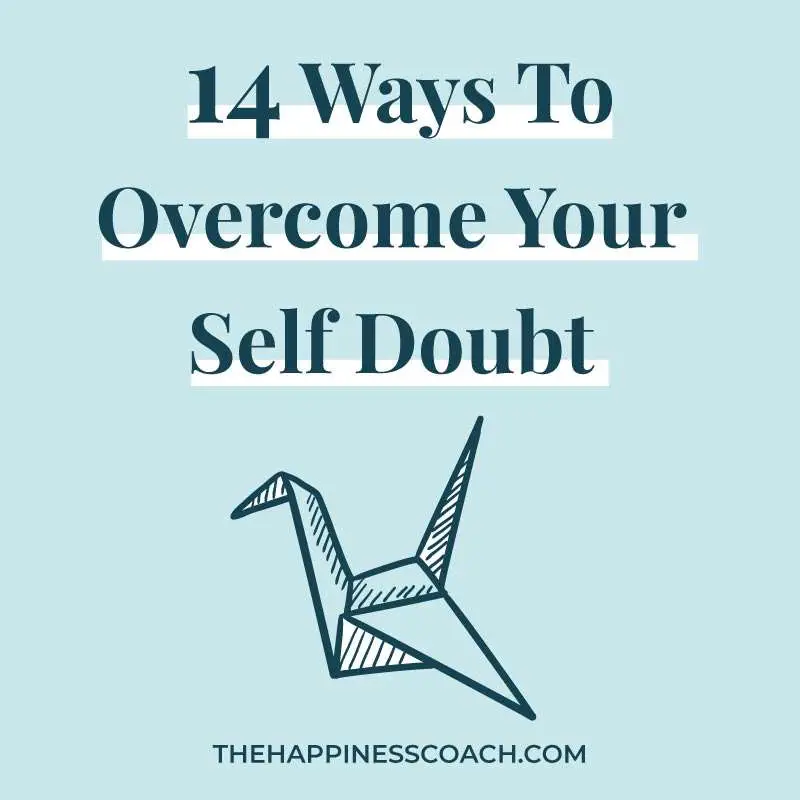 Overcome self doubt illustration