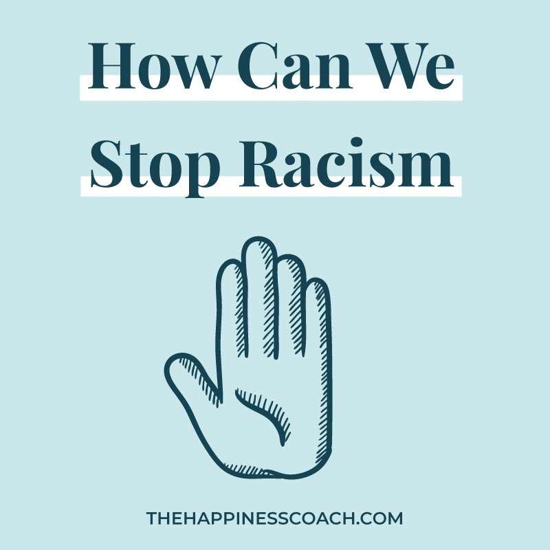 how can we stop racism image