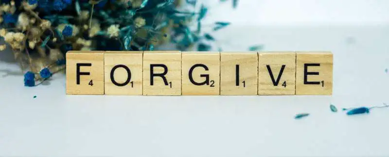forgive in letters