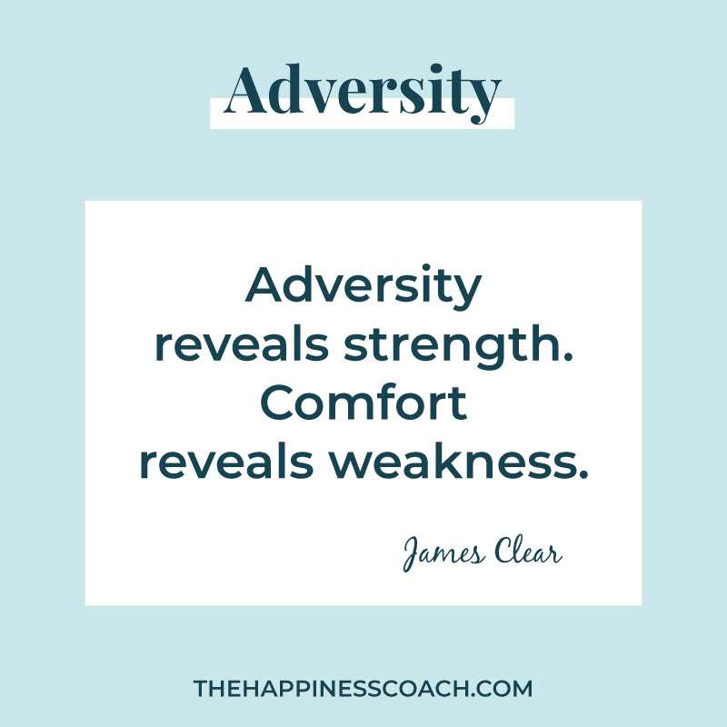 adversity reveals strength. comfort reveals weakness.