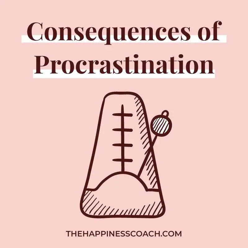 consequences of procrastination