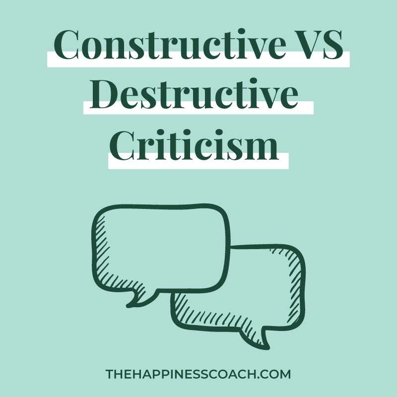 Constructive Feedback Vs Destructive Feedback