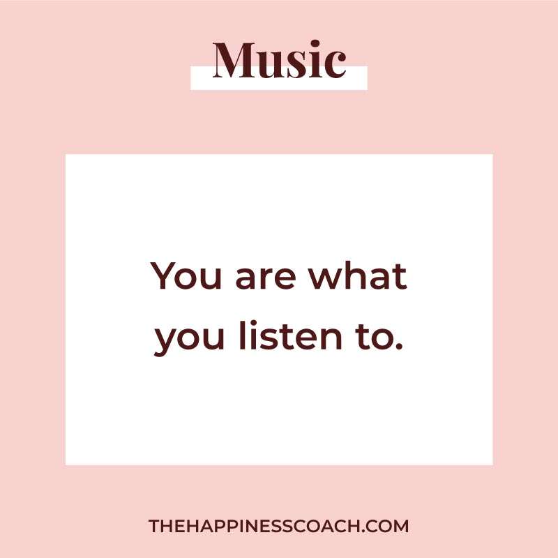 you are what you listen to.