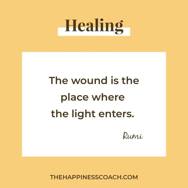 the wound is the place where the light enters.