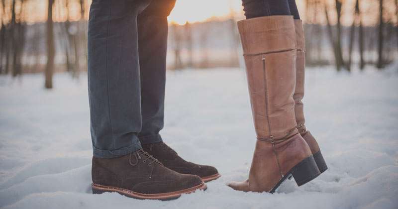 shoes of a couple