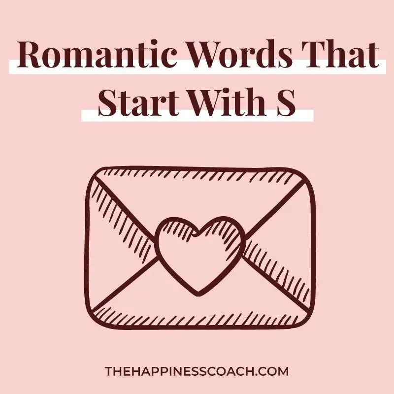 romantic words that start with S