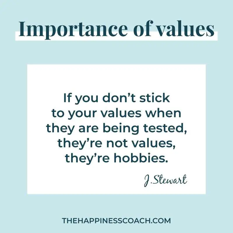 values quote 1