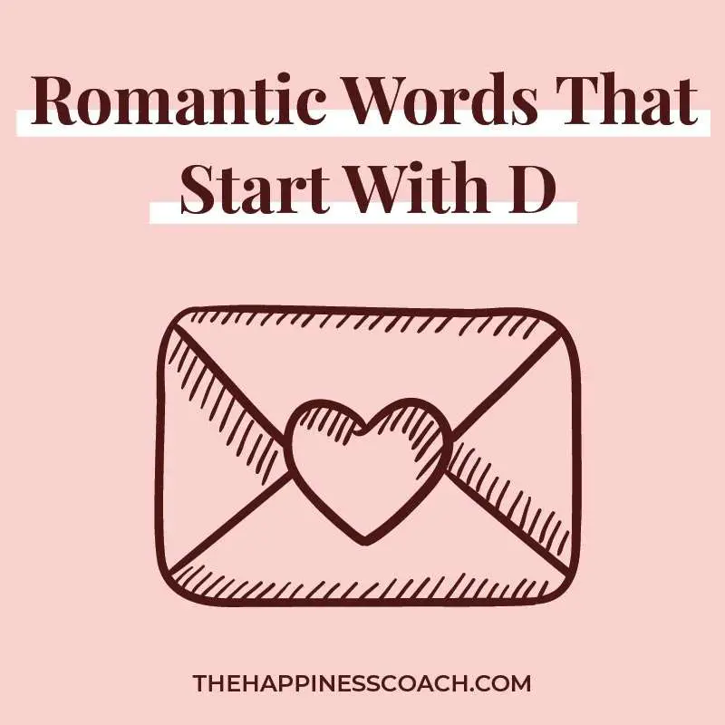 romantic words that start with D
