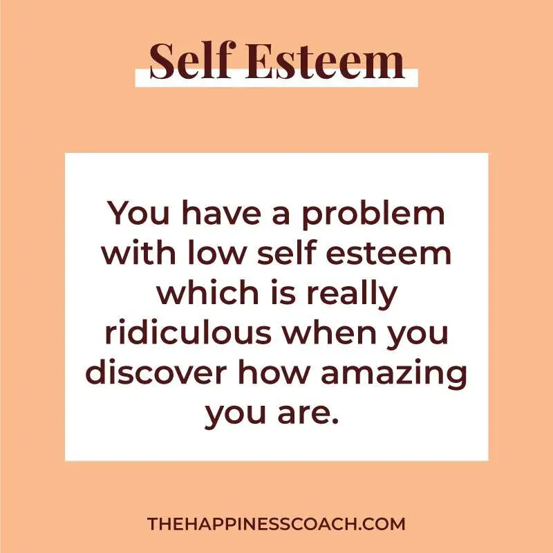 self esteem 33