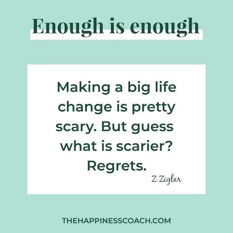 enough is enough quote 1