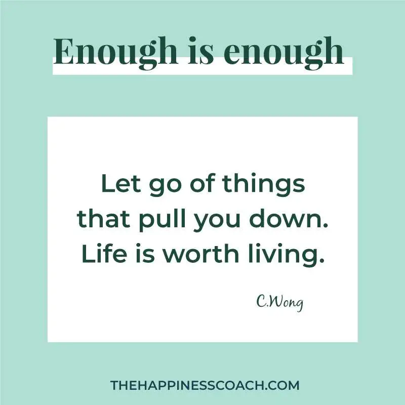 enough is enough quote 10