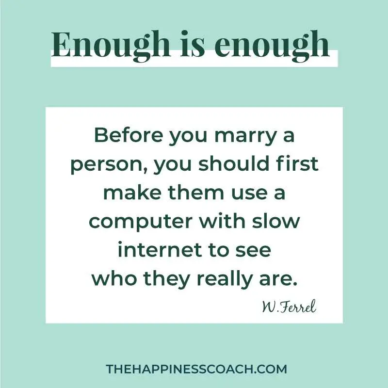 enough is enough quote 4