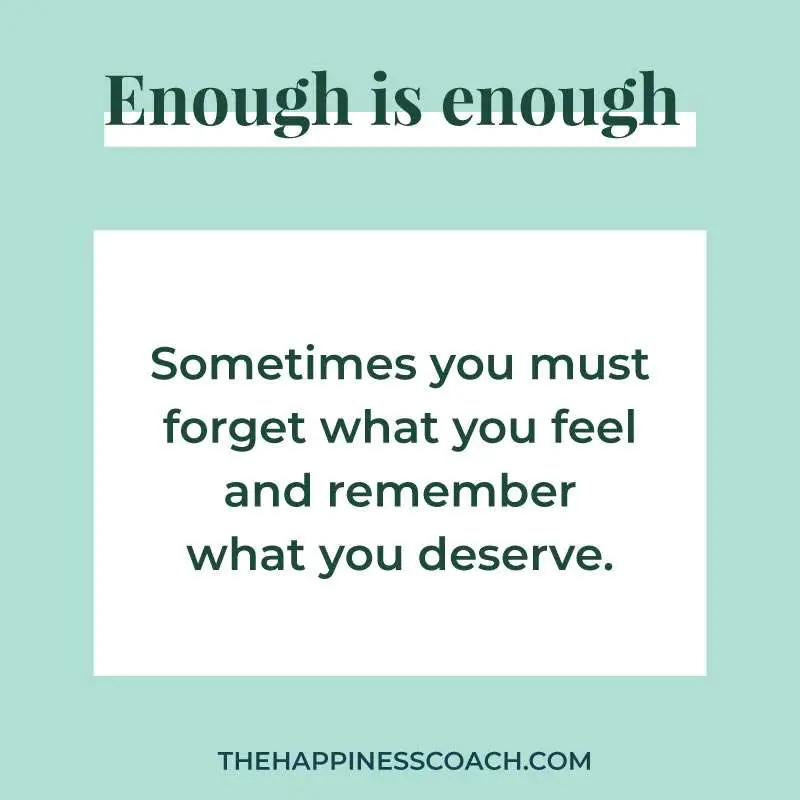 enough is enough quote 7